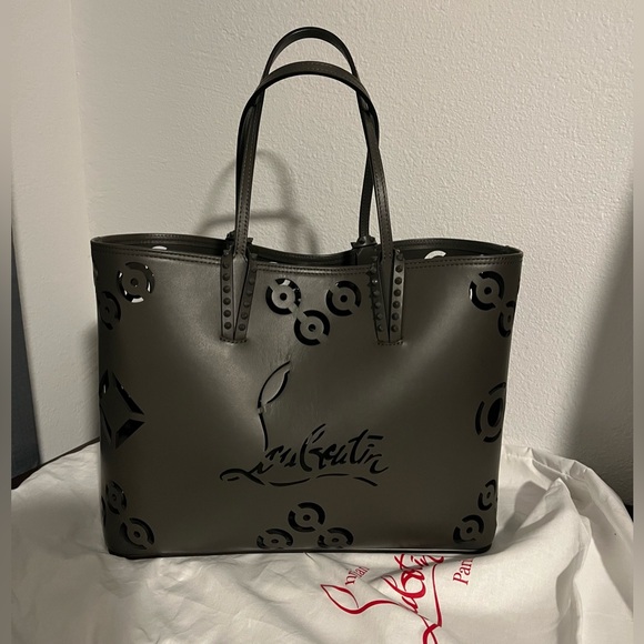 Christian Louboutin Cabata Perforated Tote - Picture 1 of 12